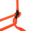 5Pcs Orange Adjustable Soccer Hurdles for Agility Speed Training 4
