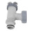 Vanne à piston pour piscine 10747 40mm/57mm 1500/2500 16