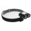 Luz para gorra con clip de ABS, 1000 mAh, recargable USB-C 1