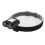 Luz para gorra con clip de ABS, 1000 mAh, recargable USB-C 15