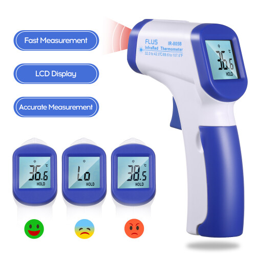 Mini Digital Baby Ear Forehead Thermometer Fast 1s Reading 0.2C Accuracy 2