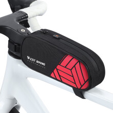 Bolsa Fronttube 1 L 8.7x3.5x2.6in Rojo/Verde