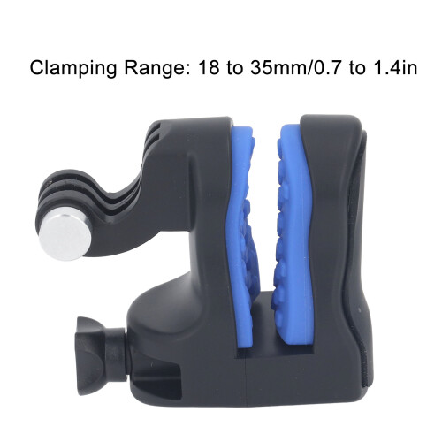 Supporto al mento regolabile per casco 18-35mm ABS/Silicone 1