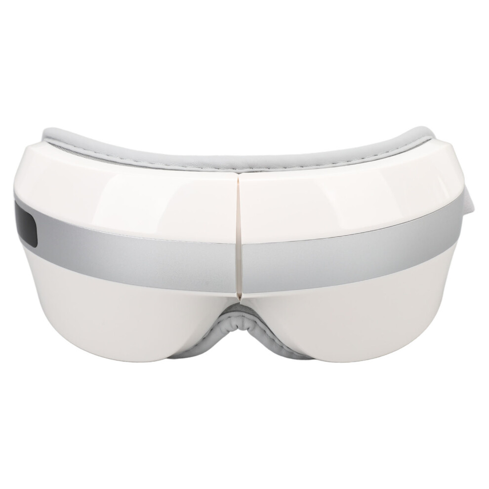 Hot Compress Eye Massager with Music & Vibration, ABS, 500mAh Battery