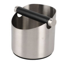 Boîte à marc en acier inoxydable 114 mm, Ø 4,5 po
