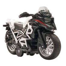 Jouet moto blanc à l'échelle 1:14, 12 x 5,5 x 7 cm, AG3x3pcs