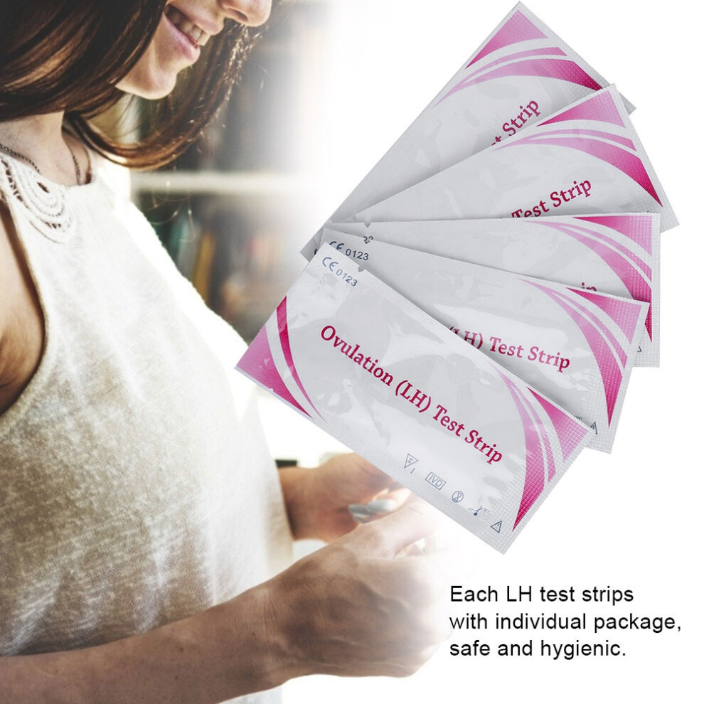 Easy Home Ovulation Test: 20pcs Urine LH Strips with Accurate Results
