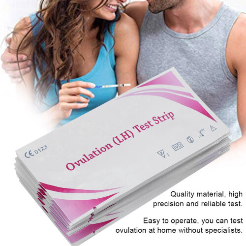 Easy Home Ovulation Test: 20pcs Urine LH Strips with Accurate Results 2