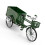 1/10 Scale Alloy Vintage Green Tricycle Model with Loading Unloading Function 5