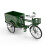 1/10 Scale Alloy Vintage Green Tricycle Model with Loading Unloading Function 12
