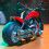 moto PullBack scala 1:12 rossa, 3x celle, 16x7x8 cm 8