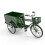 1/10 Scale Alloy Vintage Green Tricycle Model with Loading Unloading Function 10