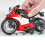1:14 Rosso AG3x3 15x7,5x8 cm Moto pull-back 3