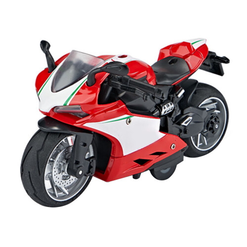 1:14 Rosso AG3x3 15x7,5x8 cm Moto pull-back 1