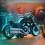 Moto 12S PullBack 3x cellules 16x7x8 cm Noir 10