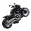 Moto 12S PullBack 3x cellules 16x7x8 cm Noir 12