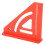 Mini escuadra de carpintero triangular de aleación de aluminio 13