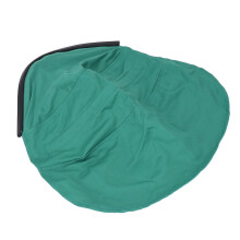 Capot en coton ignifuge pour casque de soudage vert