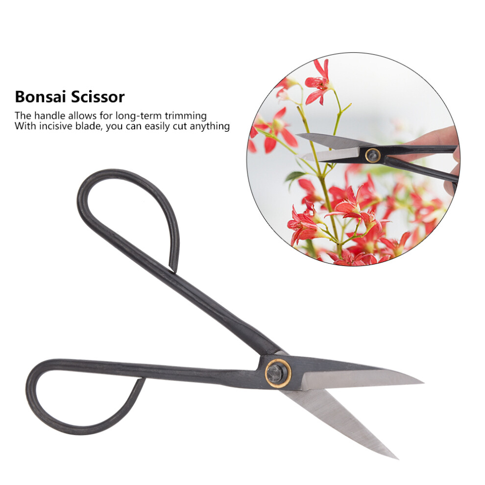 Strong Steel Bonsai Pruning Scissors, 21cm, Durable Gardening Tool-image-OPC-PJCPVQV-NEW
