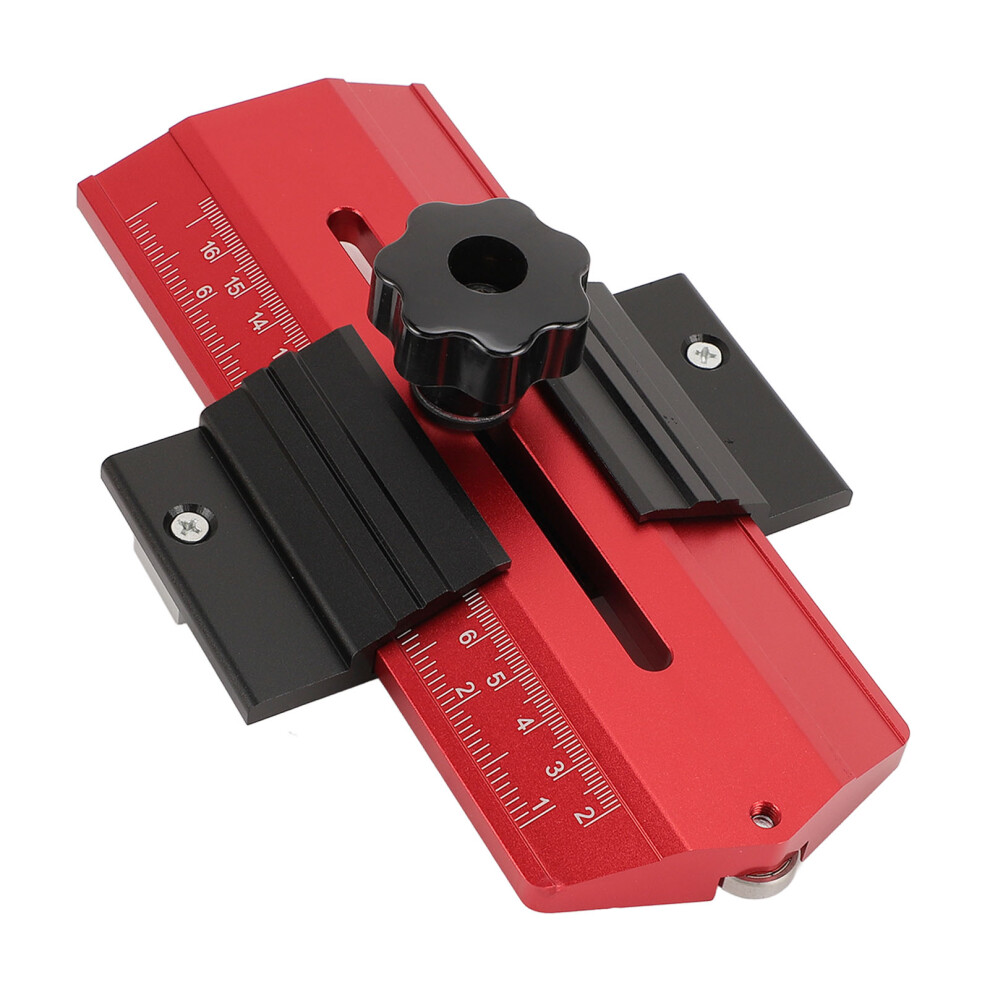Stainless Steel Thin Rip Jig Guide For Table Saw & Router, Red 8771334062065