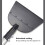 Long Handle Flat Snow Shovel Ice Scraper 171.5cm Heavy Duty Ice Chopper 7