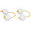 1 paire de balles rythmiques africaines avec sangle réglable 14