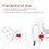 Memory Foam Earbuds - Noise Isolation Tips 3 Sizes 4 Colors 6pcs 10