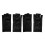 Gants de manucure à protection UV - Taille unique - Noir 2