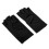 Gants de manucure à protection UV - Taille unique - Noir 10