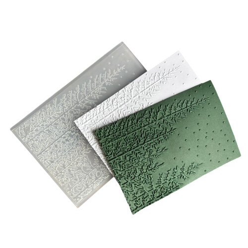 Structured Embossing Folders Butterfly Flower Tree Pattern Stencil Templates For Scrapbooking Card Making