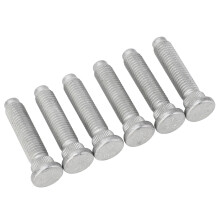 6 piezas YC151118CA M14 60mm pernos de rueda trasera gemelos