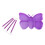 Kit d'outils pour strass - plaque papillon à 5 compartiments - 28 emplacements 13