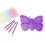 Kit d'outils pour strass - plaque papillon à 5 compartiments - 28 emplacements 12