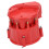 Kit de tapa de distribuidor y rotor de ABS rojo para V8 16