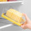 Efficient Butter Slicer Plate With Clear Lid Plastic Butter Container 3