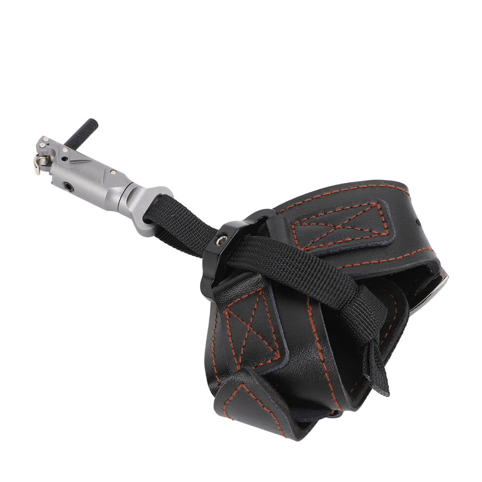 Adjustable Aluminum Alloy Archery Compound Bow Release Aid for Outdoor Use