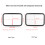 Adjustable Wide Angle Rearview Mirror for Car, Safe View, 29x19cm 4