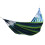 Amaca da esterno 440.9lb, 260x100cm, blu/verde 11