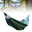 Amaca da esterno 440.9lb, 260x100cm, blu/verde 8