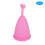 Heart Shaped Pink S Menstrual Cups - Soft Secure & Environmentally Safe 1