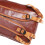 Geeigneter PU-Leder-Drumsticks-Rucksack, multifunktionale Tasche Braunrot 12