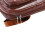 Geeigneter PU-Leder-Drumsticks-Rucksack, multifunktionale Tasche Braunrot 14