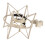 Broadcasting 60MM Microphone Shock Mount with Anti Vibration Clip in Gold 14
