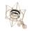 Broadcasting 60MM Microphone Shock Mount with Anti Vibration Clip in Gold 7