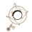 Broadcasting 60MM Microphone Shock Mount with Anti Vibration Clip in Gold 13