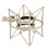 Broadcasting 60MM Microphone Shock Mount with Anti Vibration Clip in Gold 1