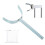 Iron U-Shape Pet Fence Accessory – Silver, 13.4x6.7cm 7