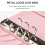 Raccoglitore per risparmio di denaro con 100 buste rosa 177x288mm 12