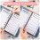 100 buste Budget Binder in pelle PU A6 rosa 9