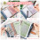100 buste Budget Binder in pelle PU A6 rosa 3